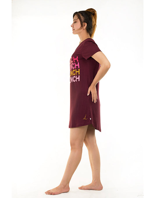 Brunch Schlafshirt – Fig