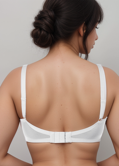 BH mit voller Abdeckung, super Unterstützung, Cut & Sew Cups, Minimizer – Geröstete Mandel