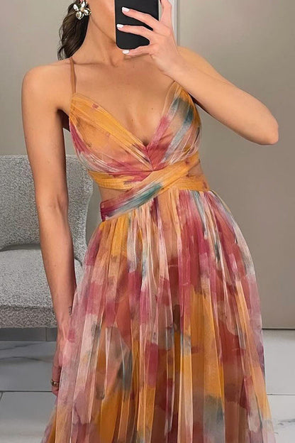 Lunesa™ | Geblümtes Maxikleid