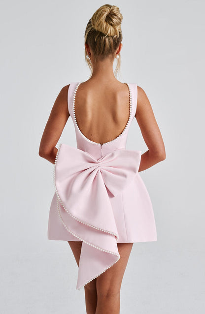 Gliona™ | Kleid mit Perlenbindung