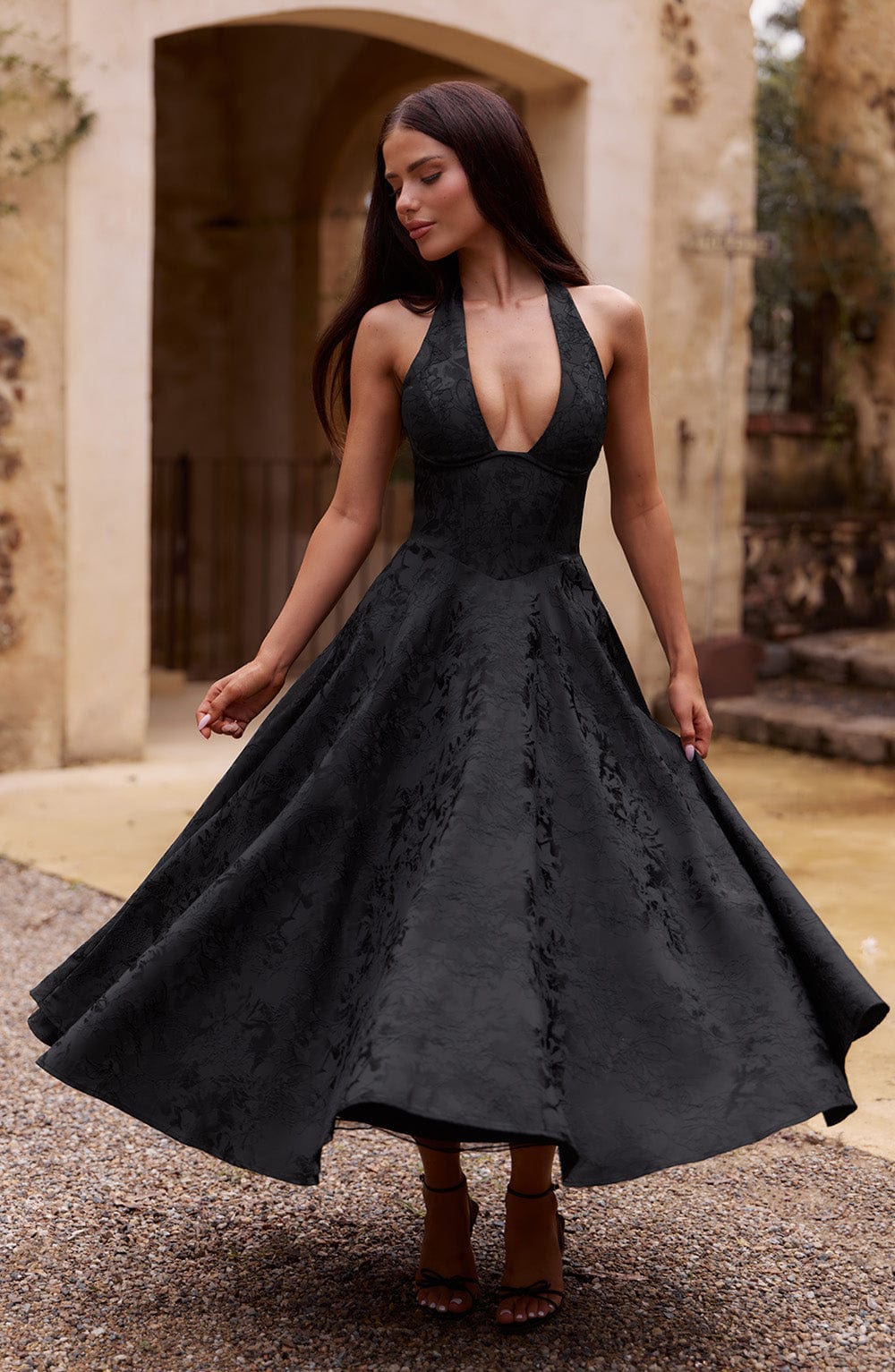 Dahlia™ | Romantisches Midikleid