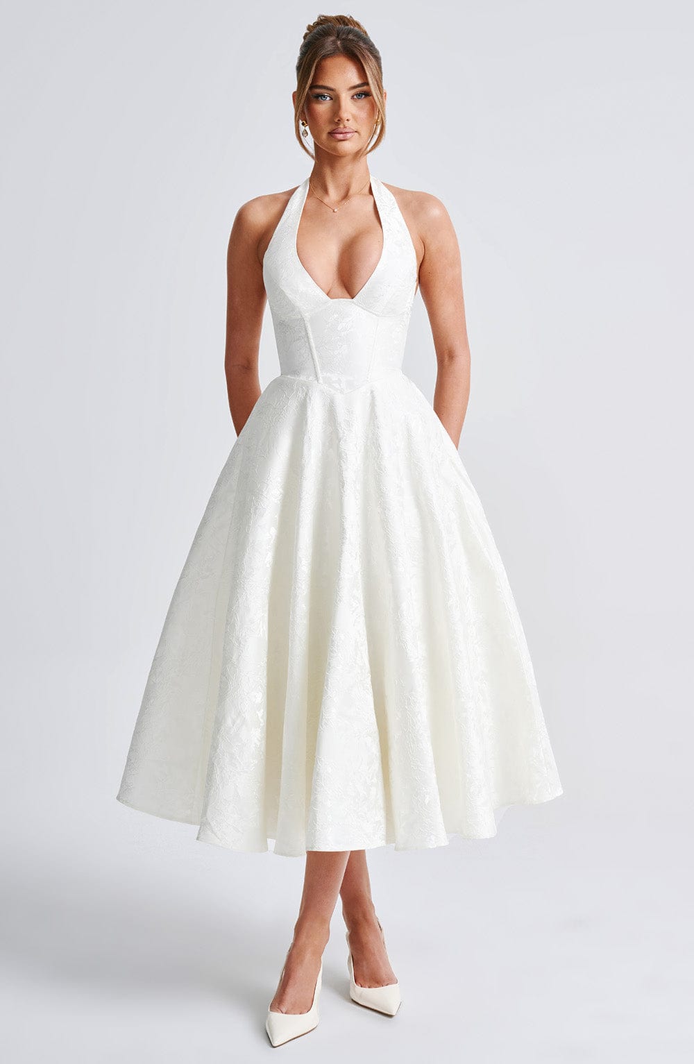 Dahlia™ | Romantisches Midikleid