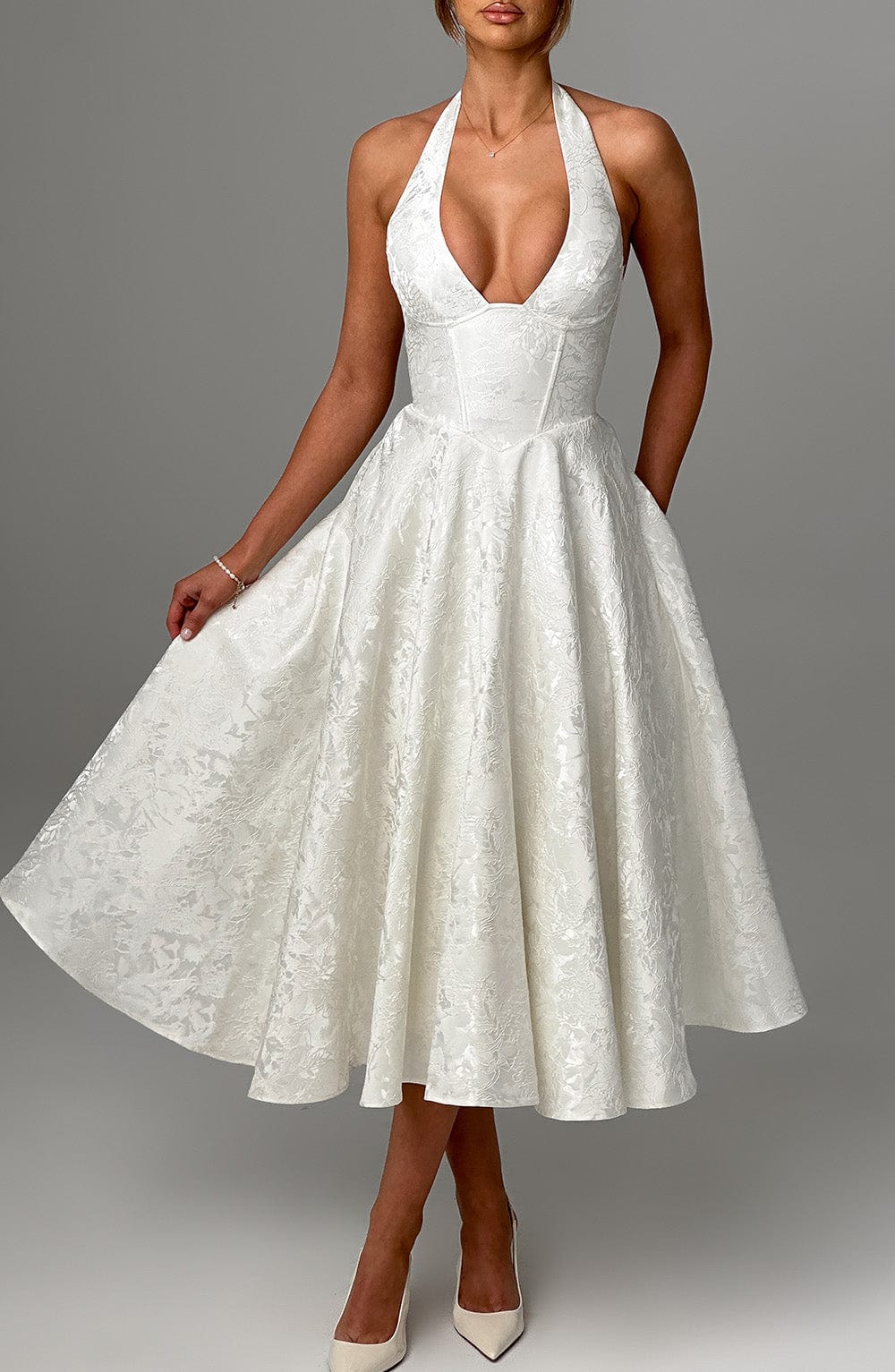 Dahlia™ | Romantisches Midikleid
