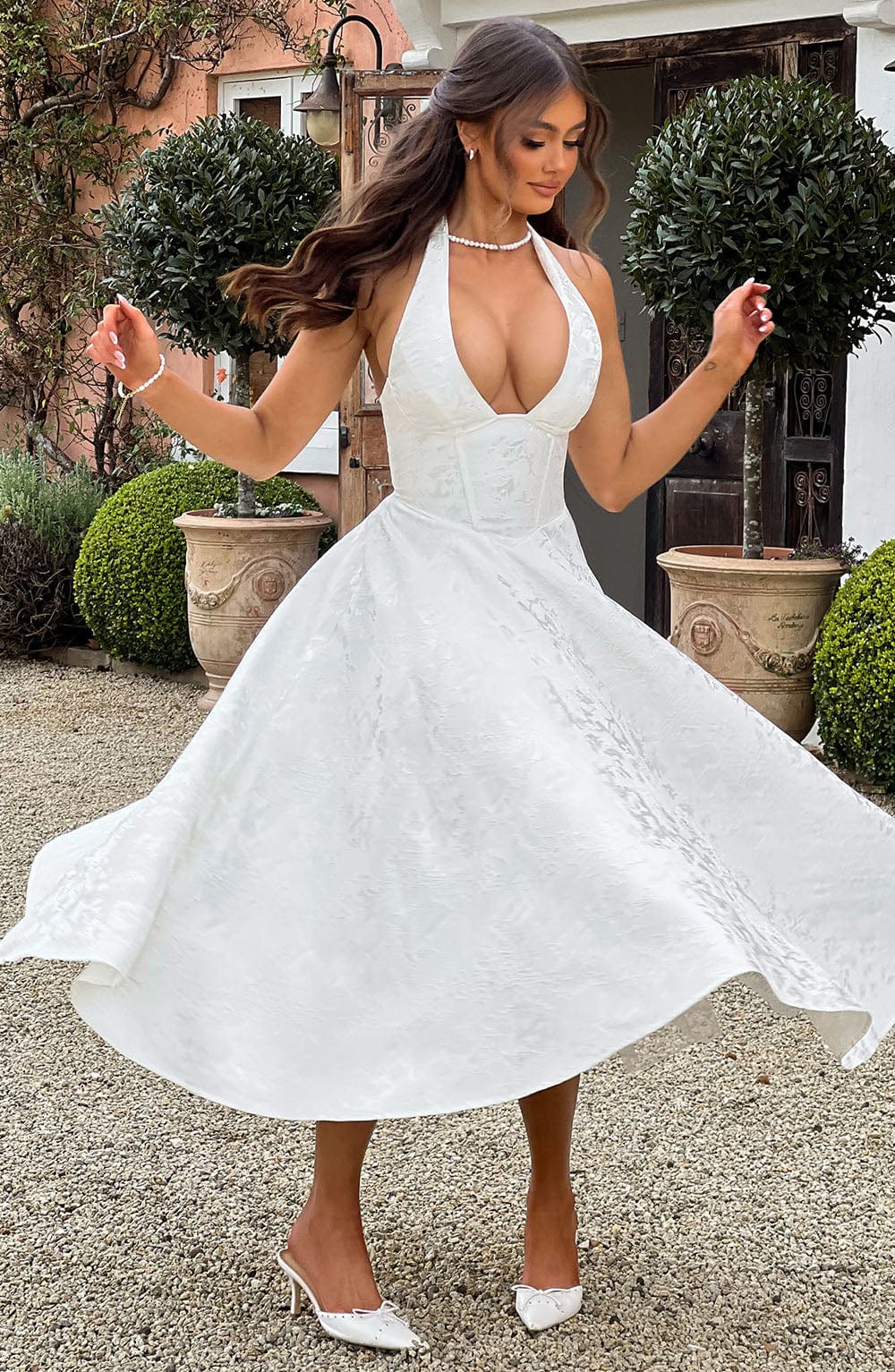Dahlia™ | Romantisches Midikleid