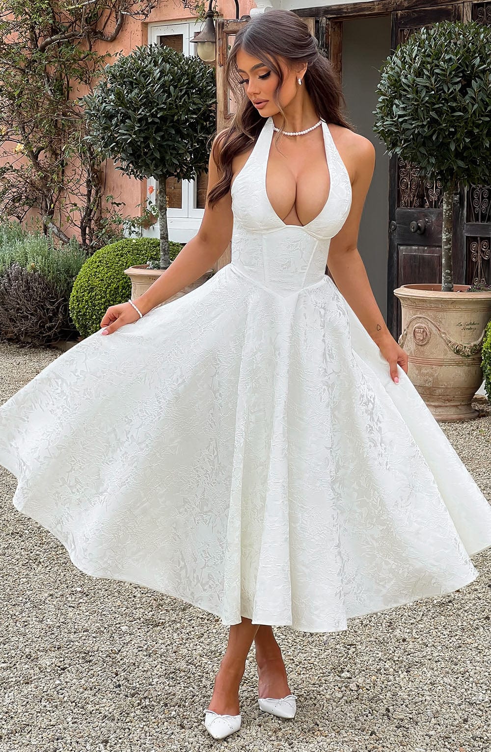 Dahlia™ | Romantisches Midikleid