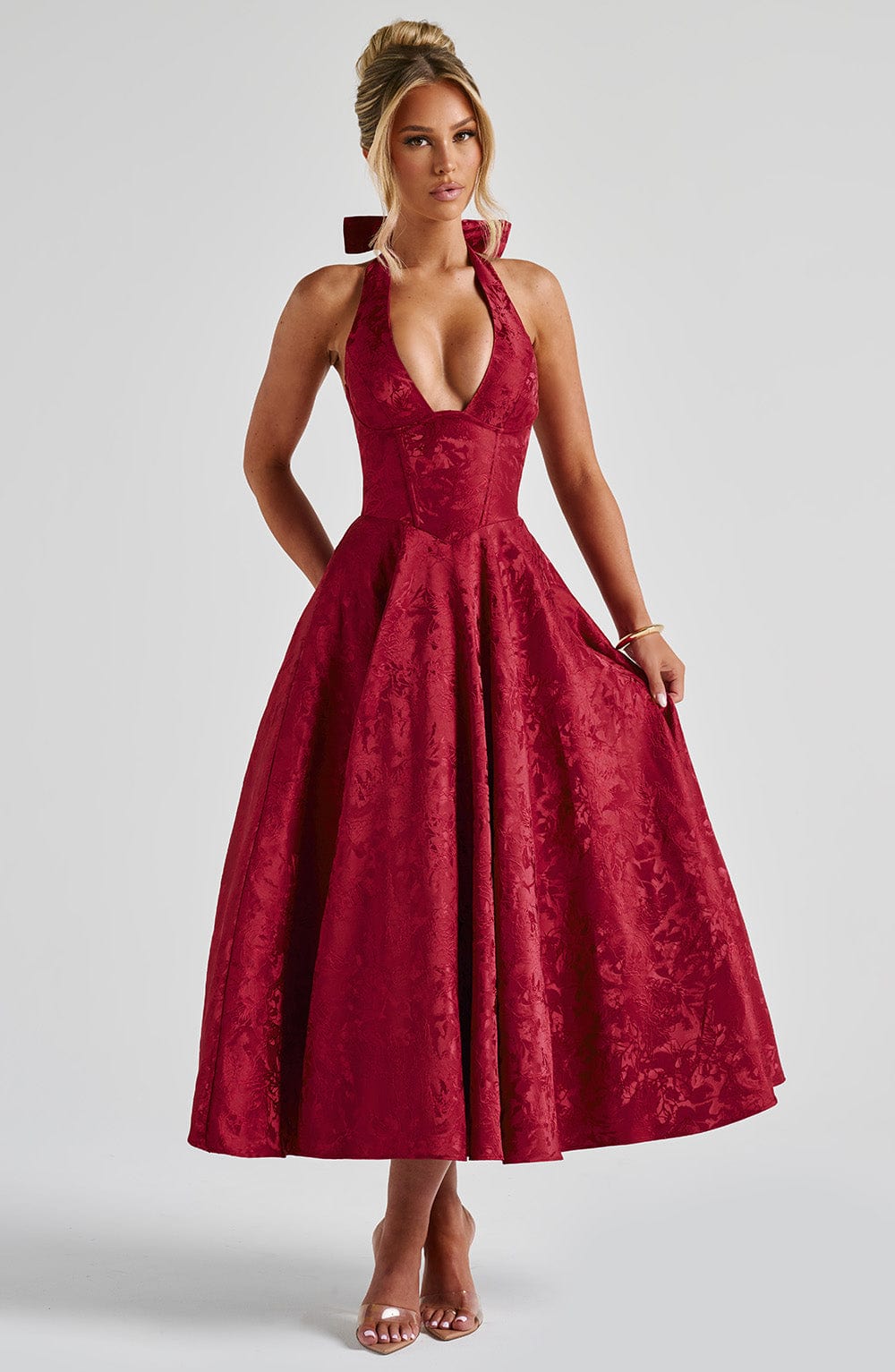 Dahlia™ | Romantisches Midikleid