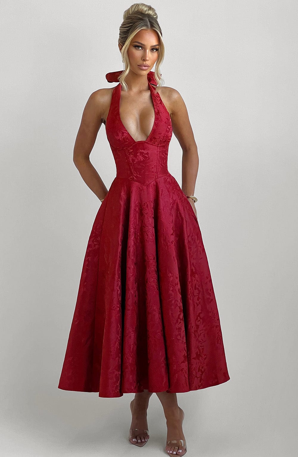 Dahlia™ | Romantisches Midikleid