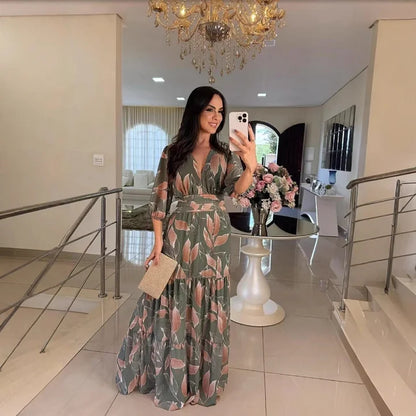 Elodie™ | Kleid Mit Gestreifter Eleganz