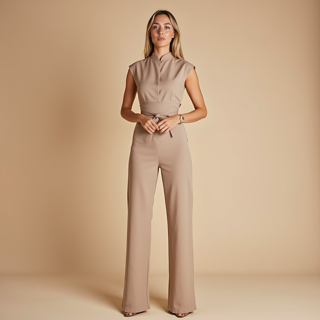 Aurelia™ | Fließender ärmelloser Jumpsuit