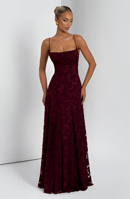Francisa™ | Maxikleid mit Spitzenkorsett