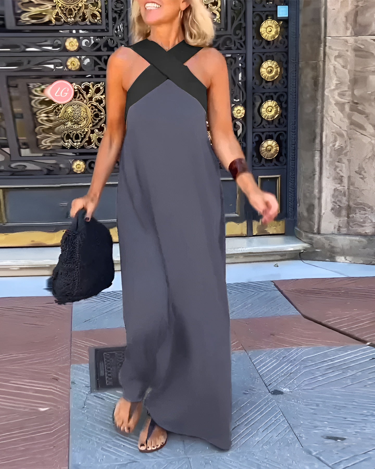 Julietta™ | Kleid mit gedrehtem Vorderteil