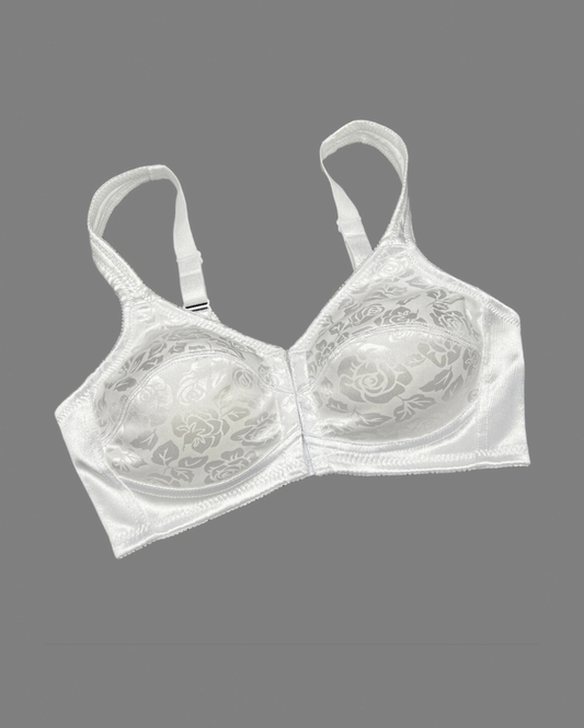 Losha Frontöffnender Minimizer-BH – Weiß